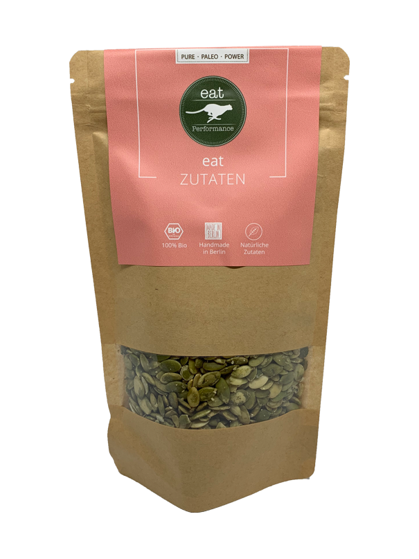 eat Kürbiskerne, dunkelgrün, Bio Produktbild