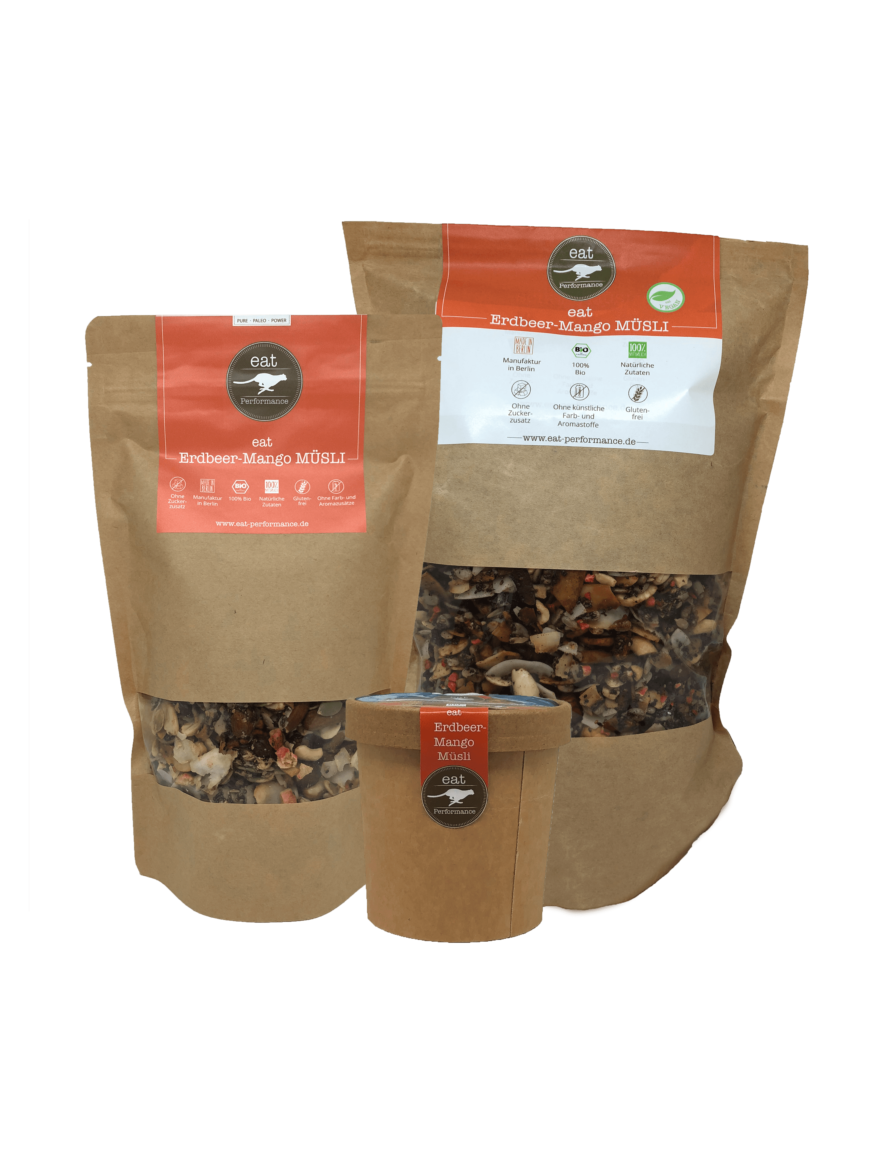 eat Müsli Erdbeer Mango Produktbild