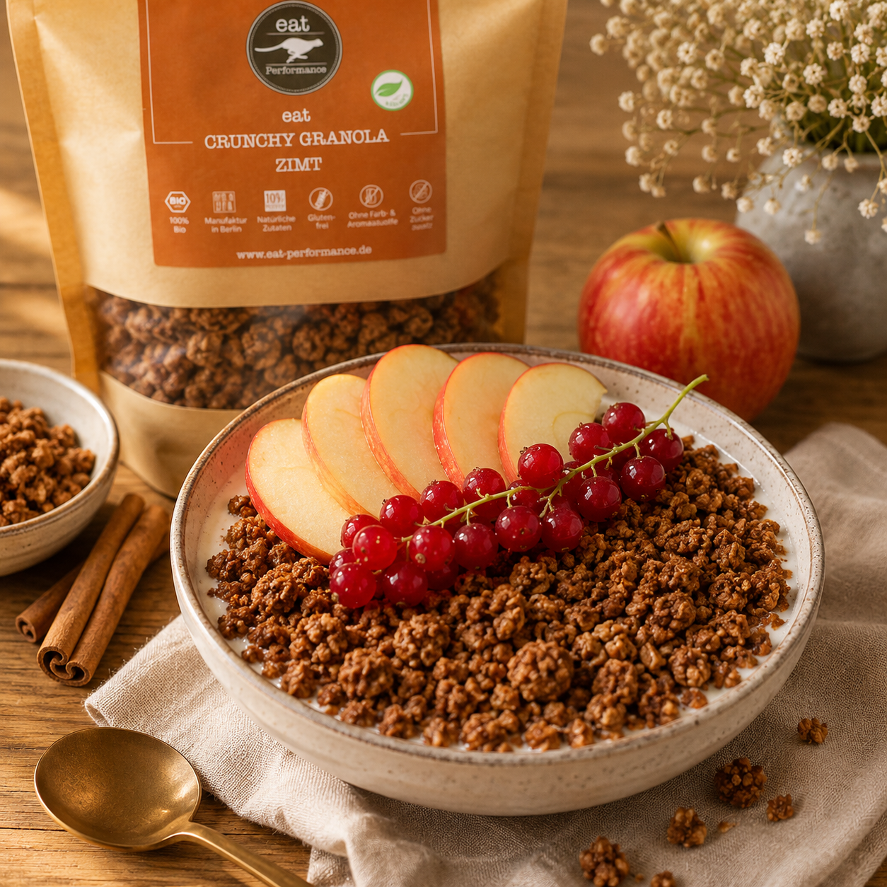 eat Crunchy Granola Zimt Produktbild