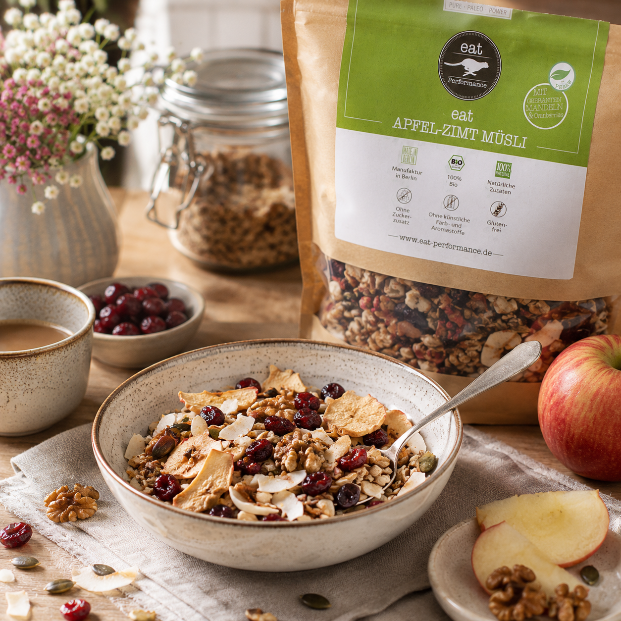 eat Müsli Apfel - Zimt Produktbild