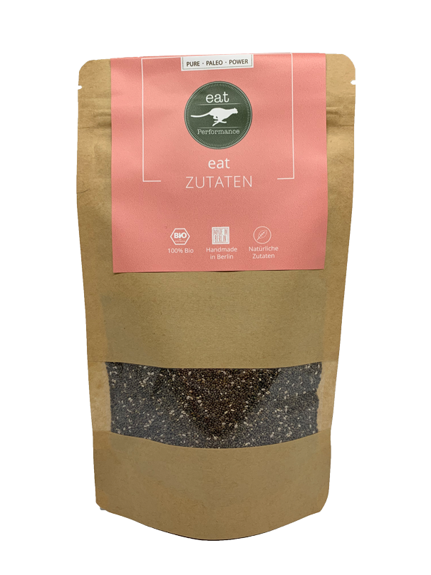 eat Chia Saat, schwarz, Bio Produktbild