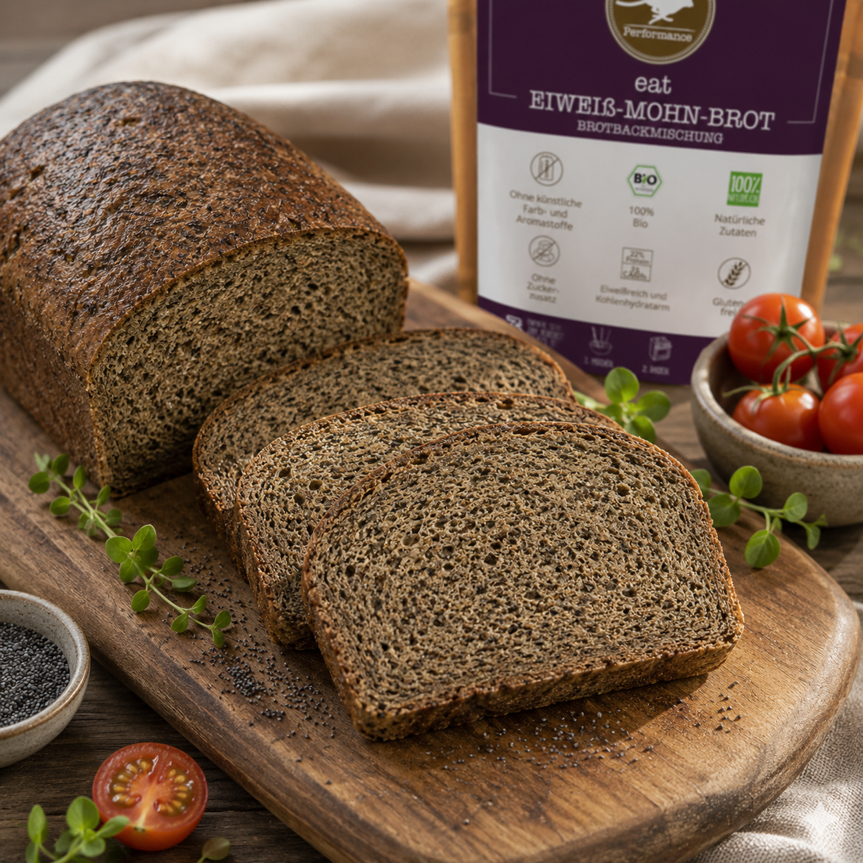 eat Eiweiß Brotbackmischung Produktbild