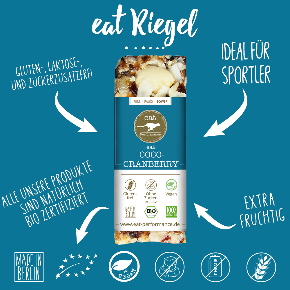 eat Riegel Coco-Cranberry Vorschaubild 3